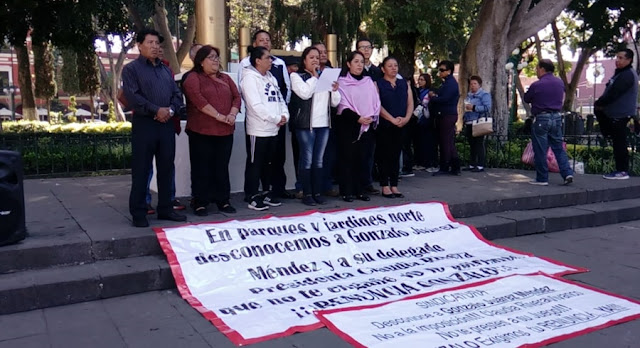 Trabajadores siguen exigiendo la renuncia de Gonzalo Juárez