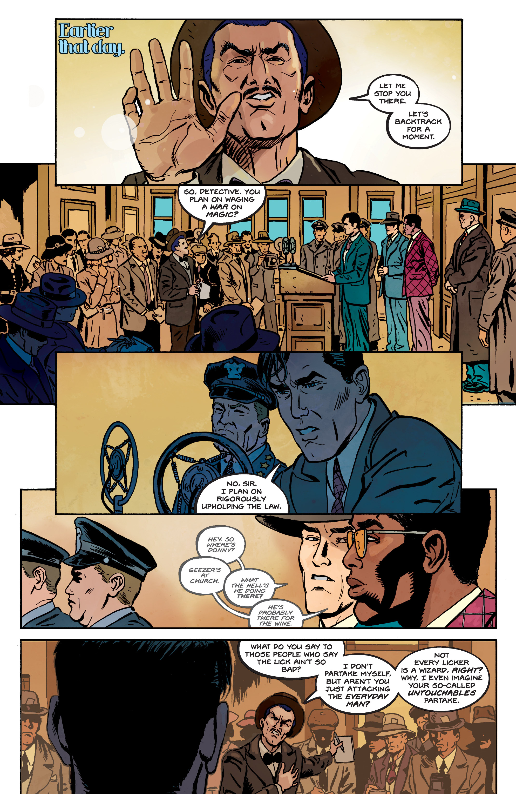 Read online Tommy Gun Wizards comic -  Issue #1 - 7