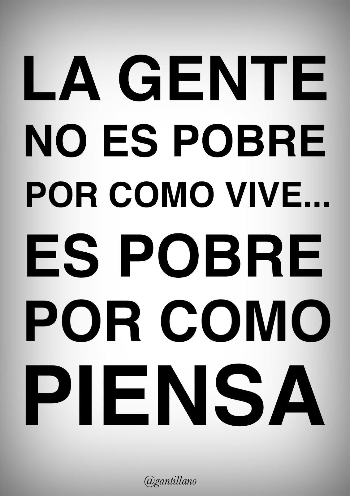 G A N T I L L A N O LA GENTE...