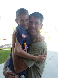 Chris and Jacob headed to Webelos Day Camp