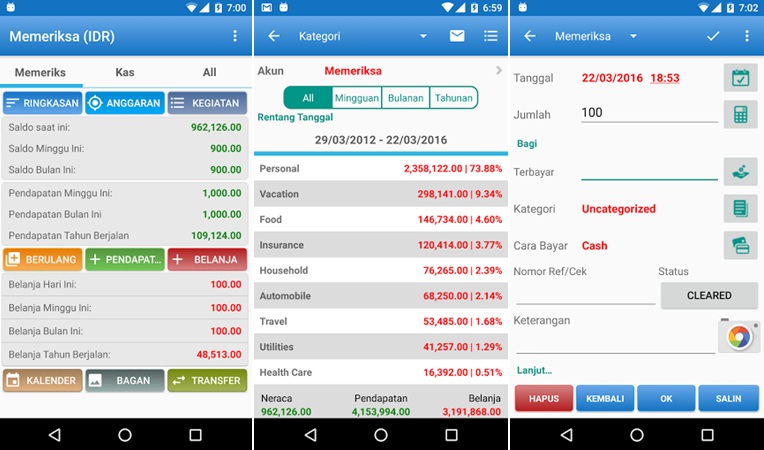 Inilah 5 Aplikasi Pengatur Keuangan Pribadi Terbaik Di Android Inilah 5 Aplikasi Pengatur Keuangan Pribadi Terbaik Di Android