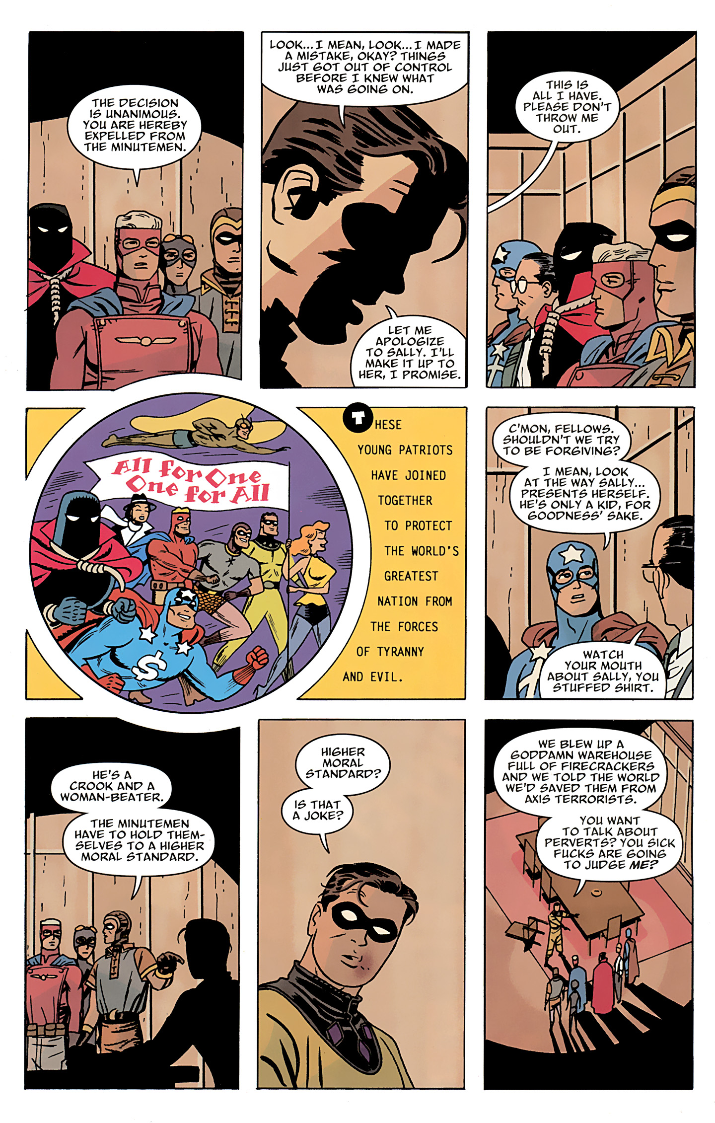Read online Before Watchmen: Minutemen comic -  Issue #3 - 7