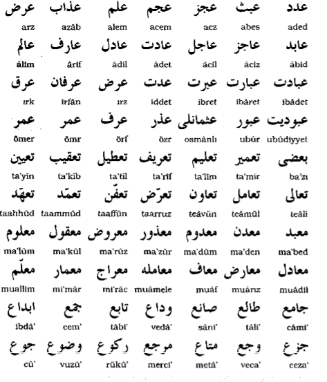 Osmanli Turkcesi 5 Ayin Ve Hemze Bayram Tebrigi Senden Benden Bizden