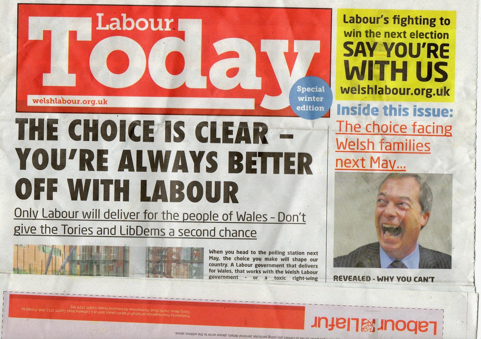 National Left Where is "Welsh" Labour"?