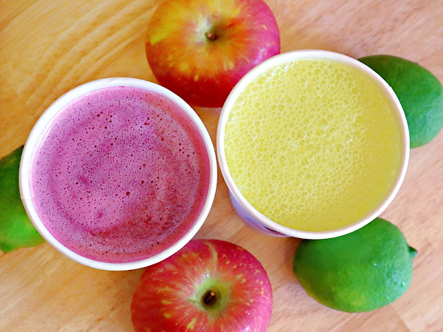 布弟弟fruit tea tea果汁專賣店，中科新鮮現打果汁開賣囉！繽紛色彩口味好獨特～