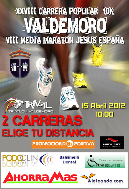 Carrera popular y Media maratón Jesús España en Valdemoro