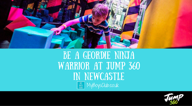 Be a Geordie Ninja Warrior at Jump 360 in Newcastle