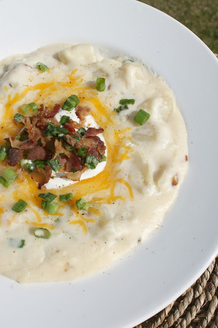 Chunky Baked Potato Soup - Made It. Ate It. Loved It.
