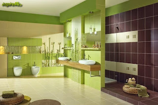 baño color verde limón baño verde limón