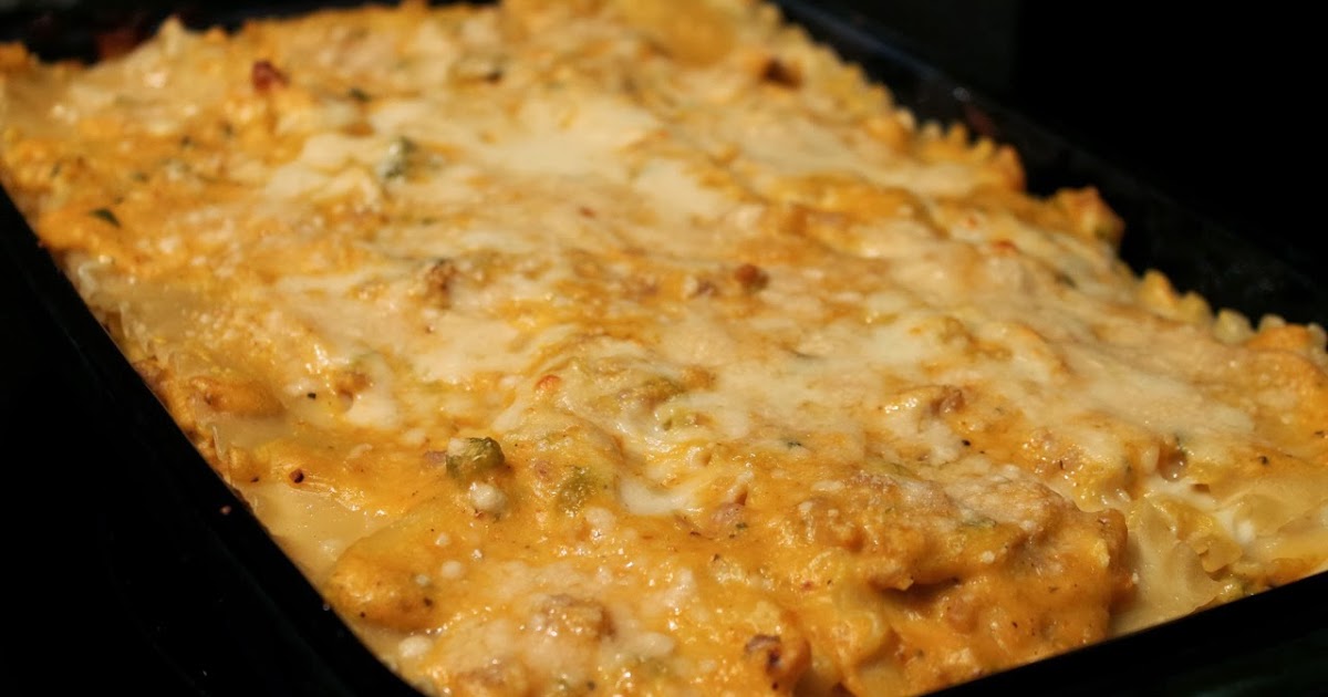 Cook In / Dine Out: Butternut Squash, Goat Cheese and Sausage Lasagna