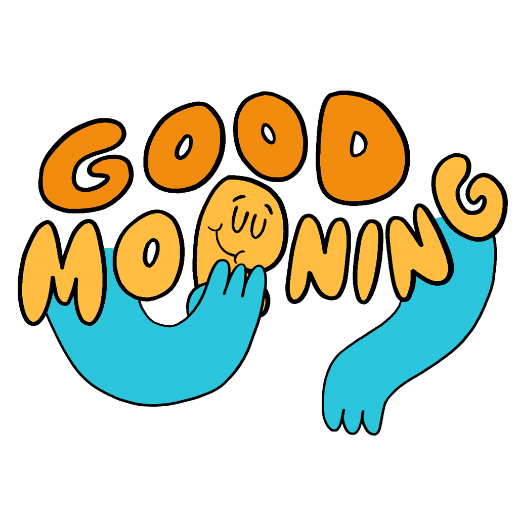 Cartoon Good Morning Kiss GIF | Morsodifame Blog