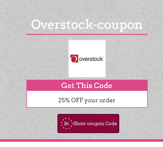 Overstock 35% Coupon Code May 2017