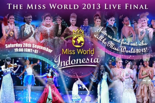 Watch 63rd Miss World 2013