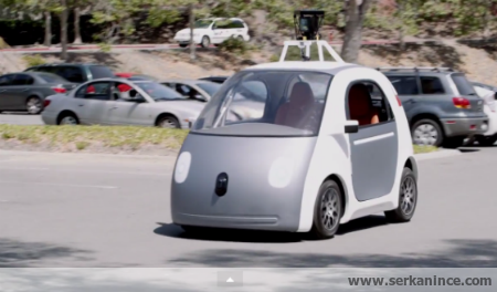 google insansız araç