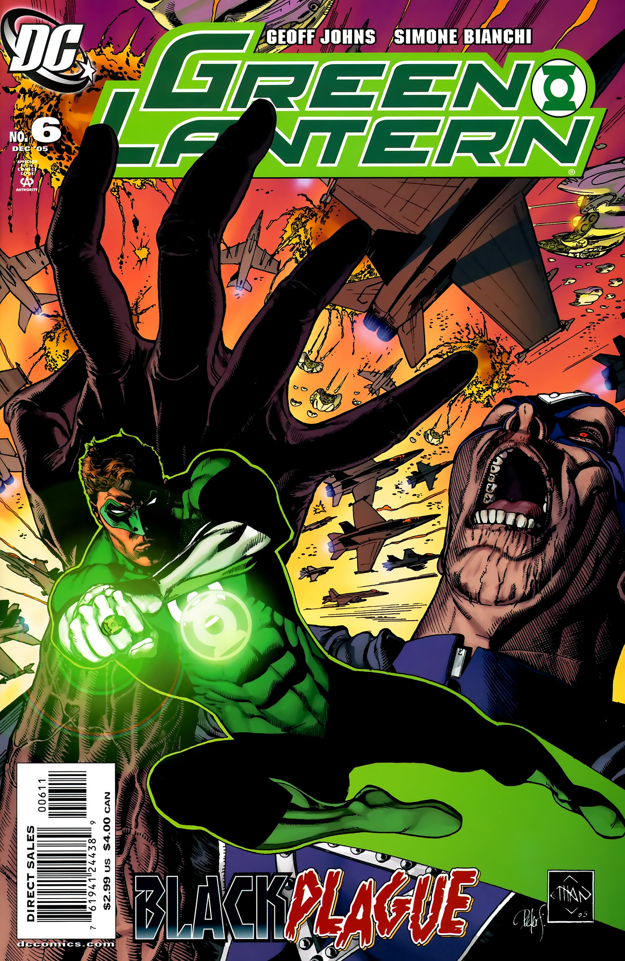 Read online Green Lantern (2005) comic -  Issue #6 - 1