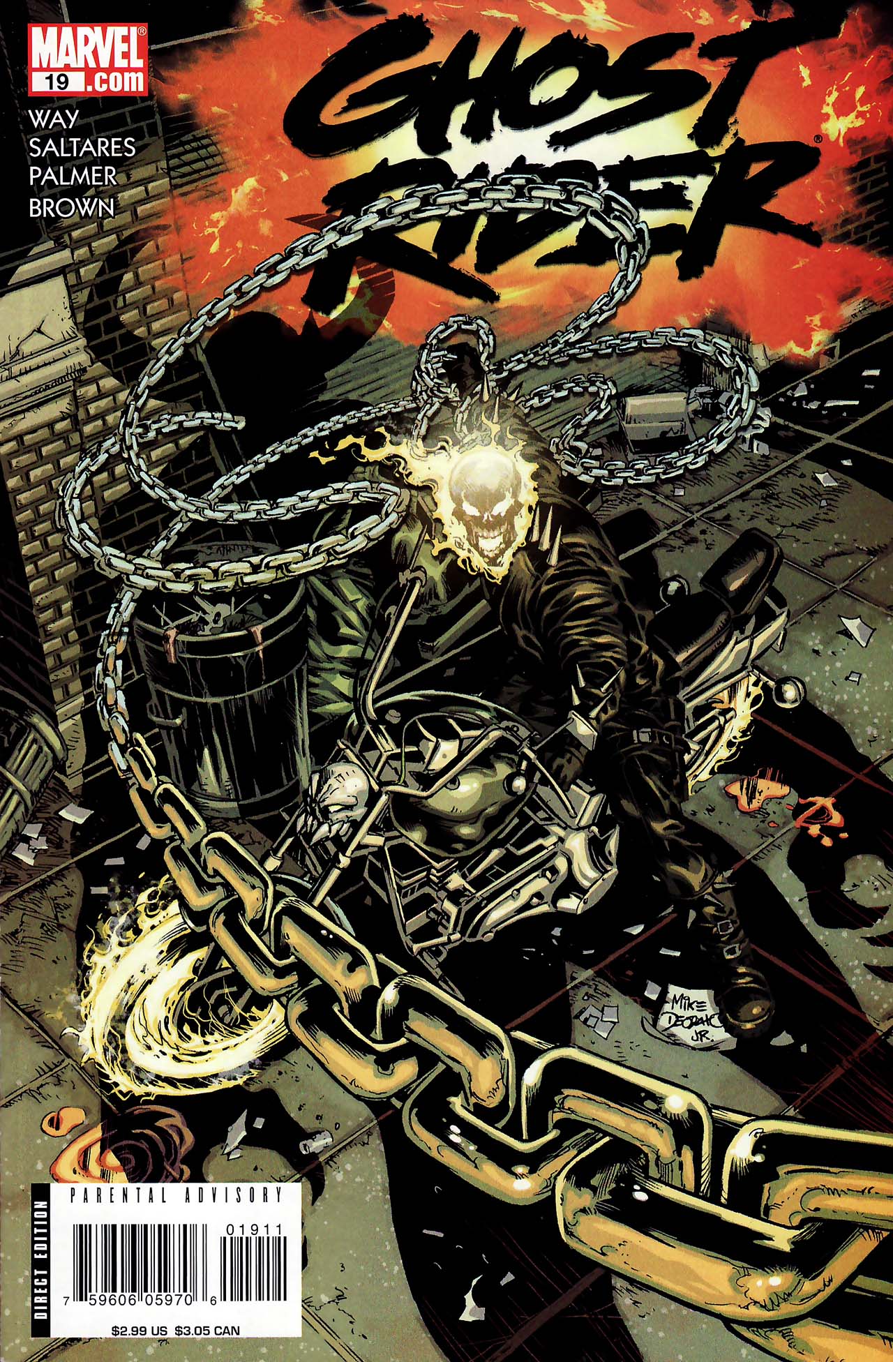 Read online Ghost Rider (2006) comic -  Issue #19 - 1
