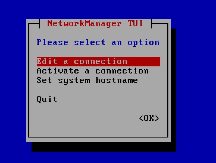 Setup CentOS Network from Command Line