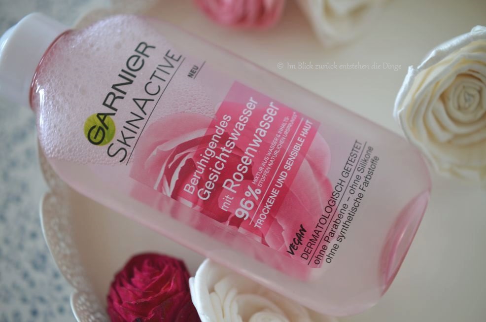 Im Blick zurück entstehen die Dinge: Review: Garnier SkinActive  beruhigendes Gesichtswasser