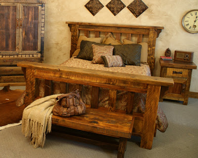 Muebles para Dormitorios y Camas Rústicas - Un Encanto