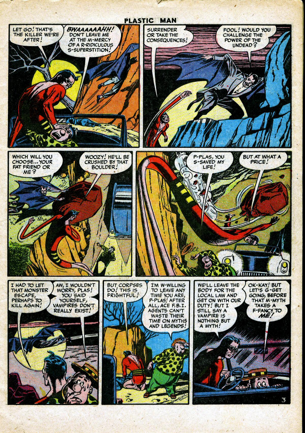 Read online Plastic Man (1943) comic -  Issue #43 - 7