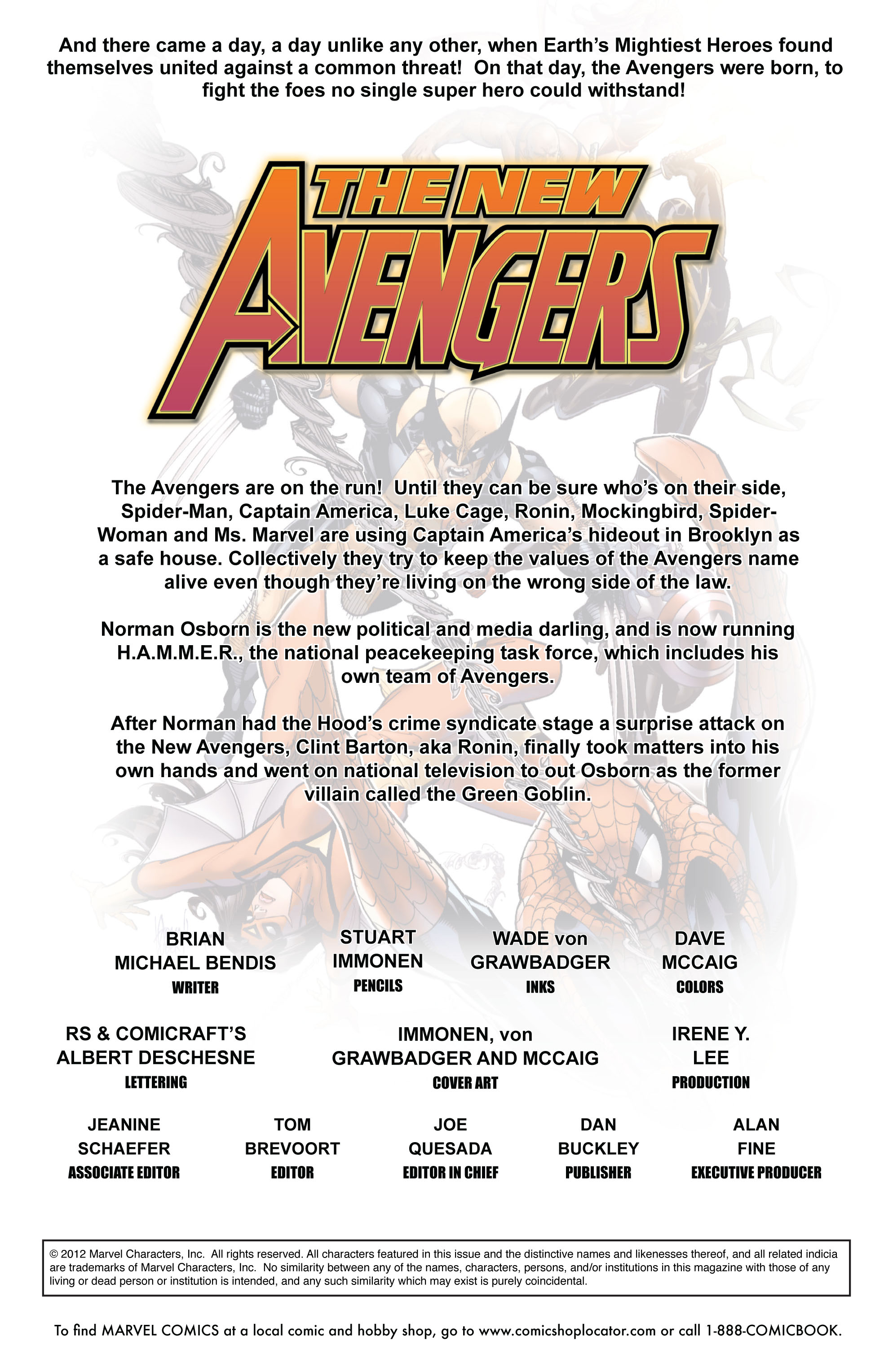 Read online New Avengers (2005) comic -  Issue #55 - 2