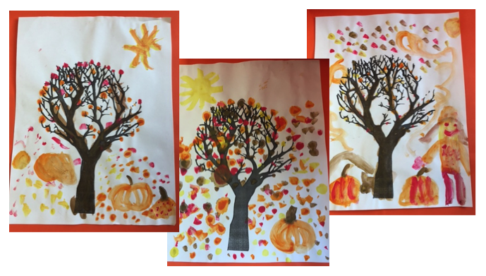Mrs. Harman's First Grade Blog: Fall Art Projects