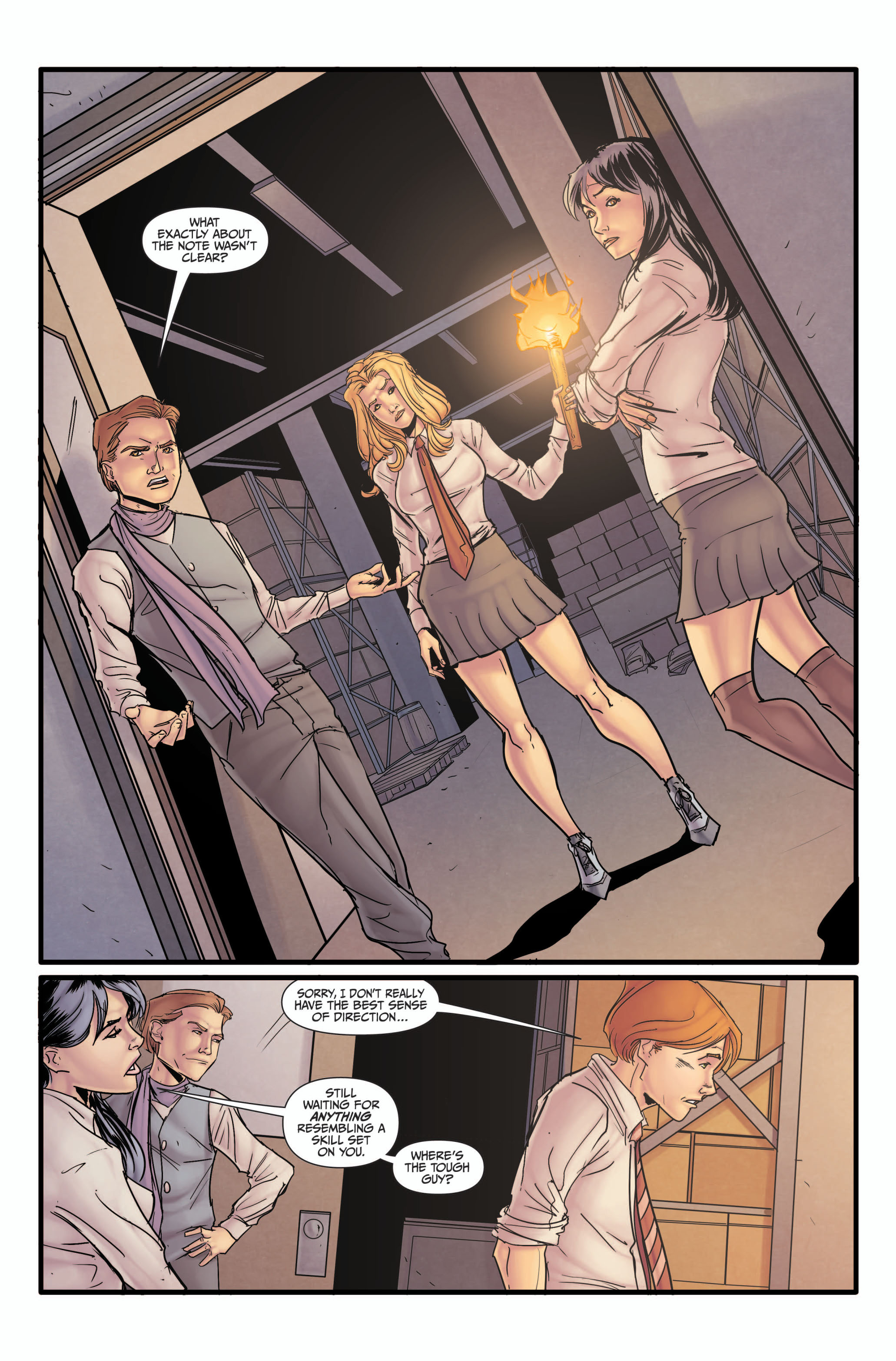 Read online Morning Glories comic -  Issue #4 - 16