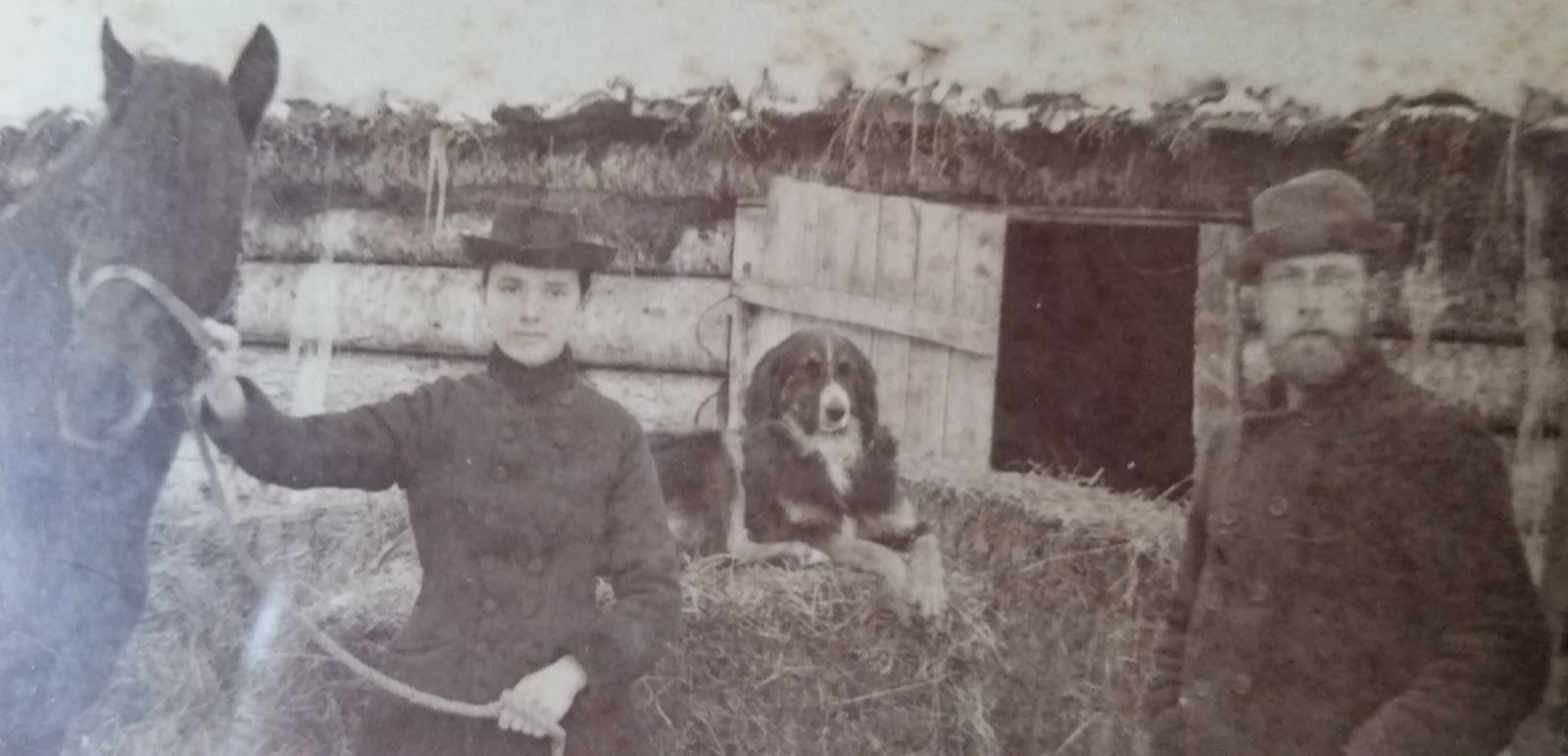 Heirlooms Reunited c1890 Photograph of John R. Flint and wife Hattie