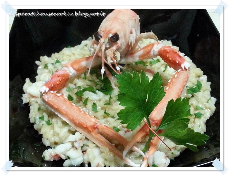Desperate House Cooker Risotto ai crostacei con bisque