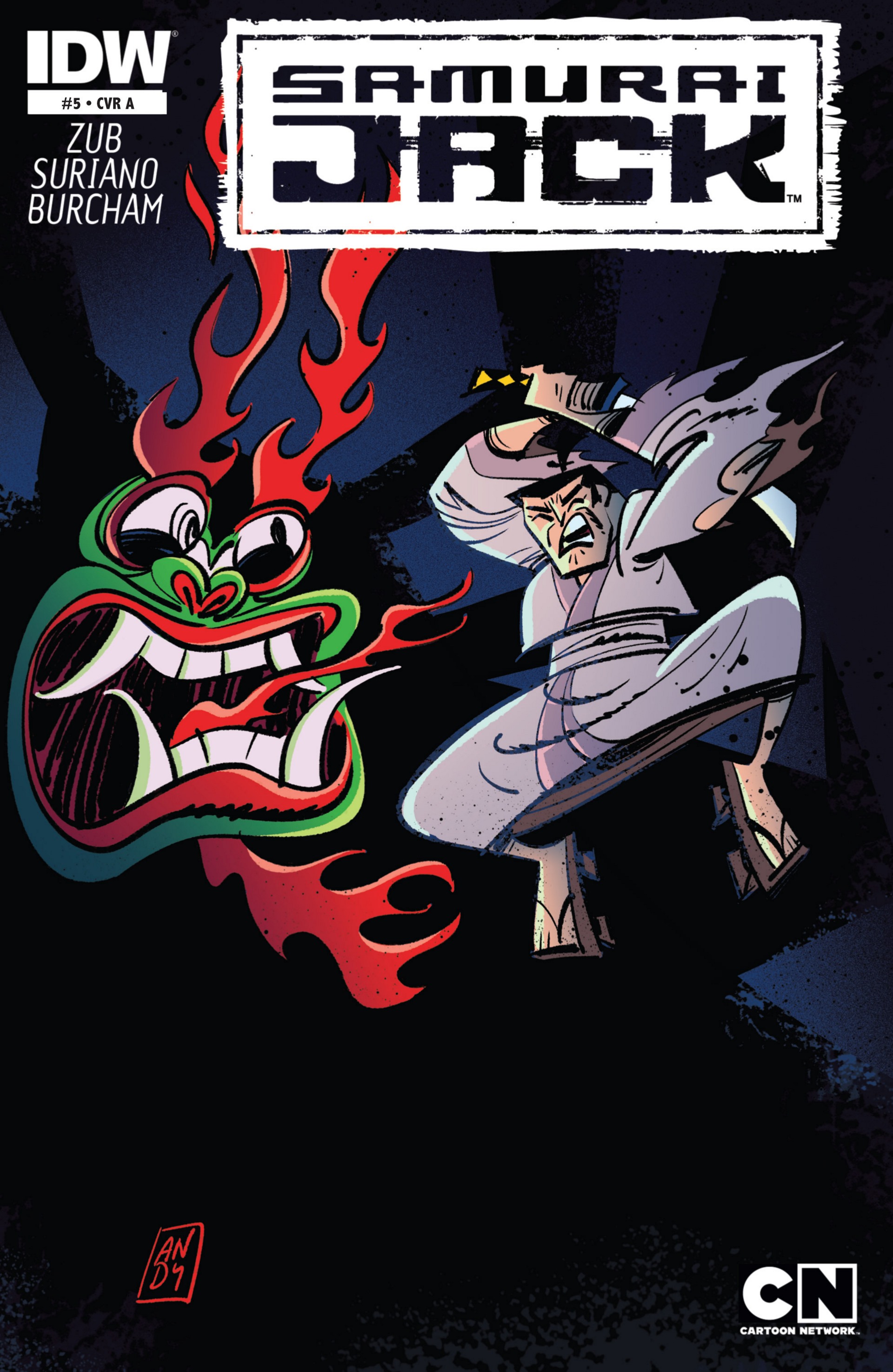 Read online Samurai Jack comic -  Issue #5 - 1