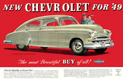 Chevrolet Ad From 1949