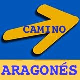Logo del Camino Aragonés. Hacer el Camino sola