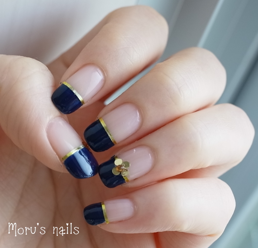 Moru's nails ラインテープで結婚式お呼ばれネイル