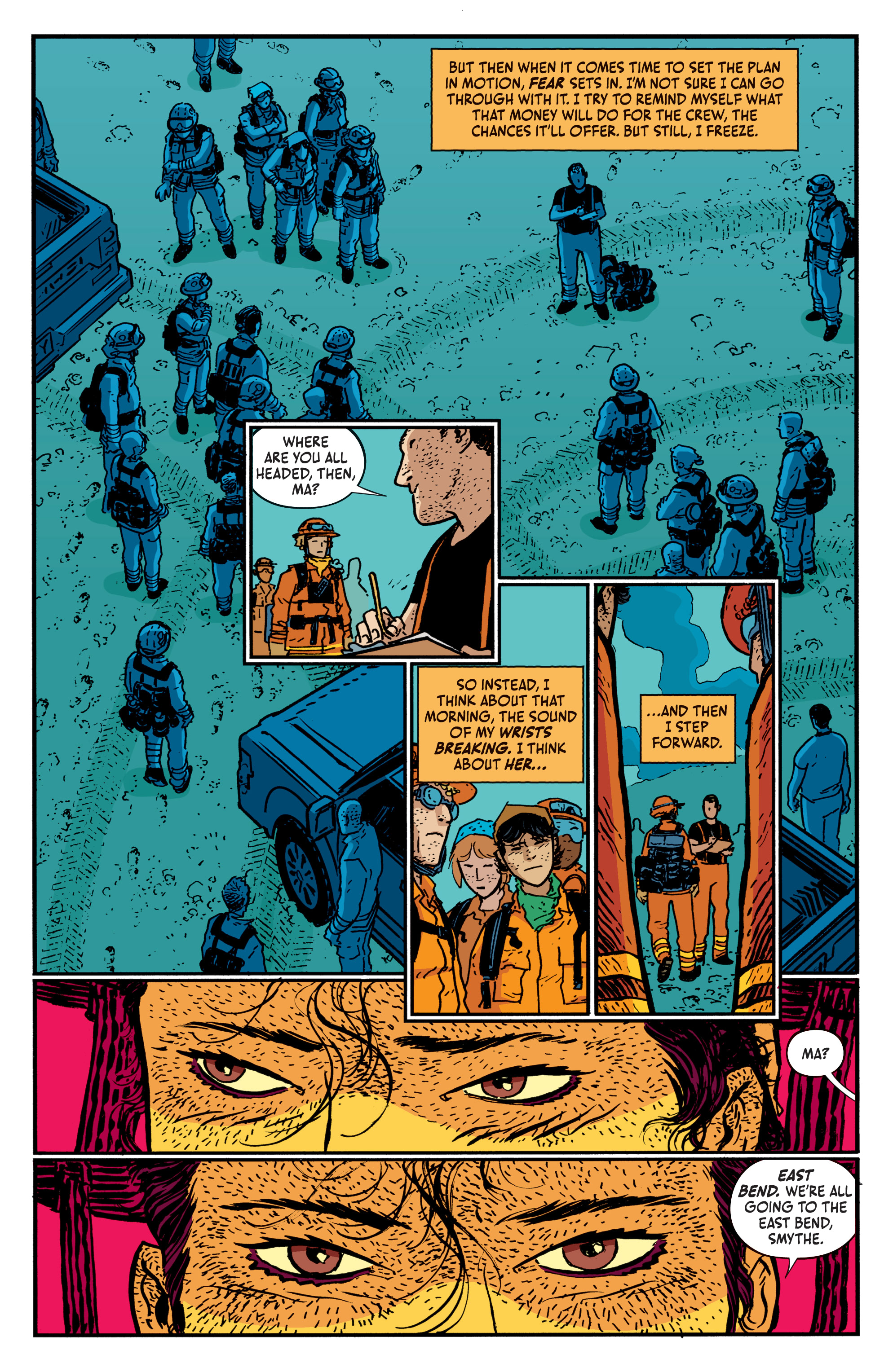 Read online Dark Spaces: Wildfire comic -  Issue #2 - 10