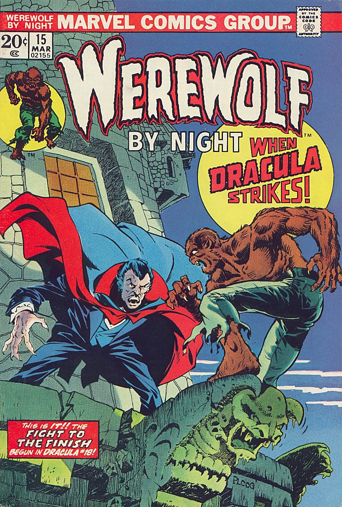 Read online Werewolf by Night (1972) comic -  Issue #15 - 1