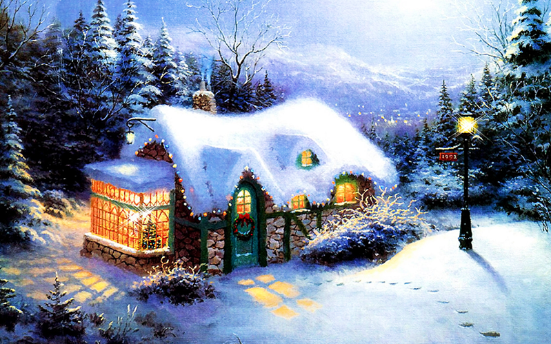 best christmas winter scenes wallpapers christmas winter scenes