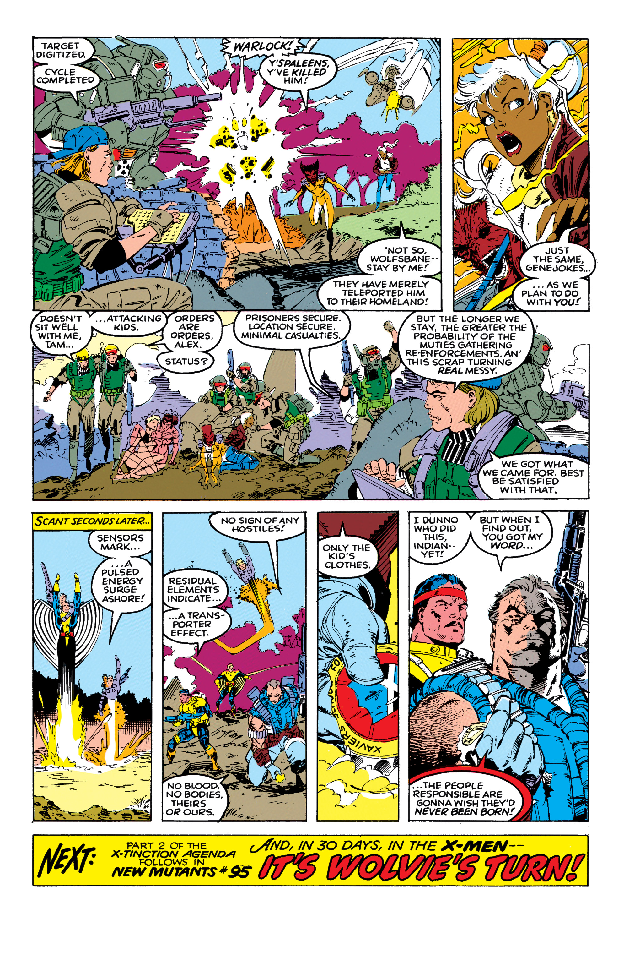 Read online X-Men Milestones: X-Tinction Agenda comic -  Issue # TPB (Part 2) - 18
