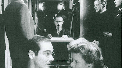 Lars von Tier (center) Makes a Brief Appearance as a Jew in Europa, Directed by Lars von Trier