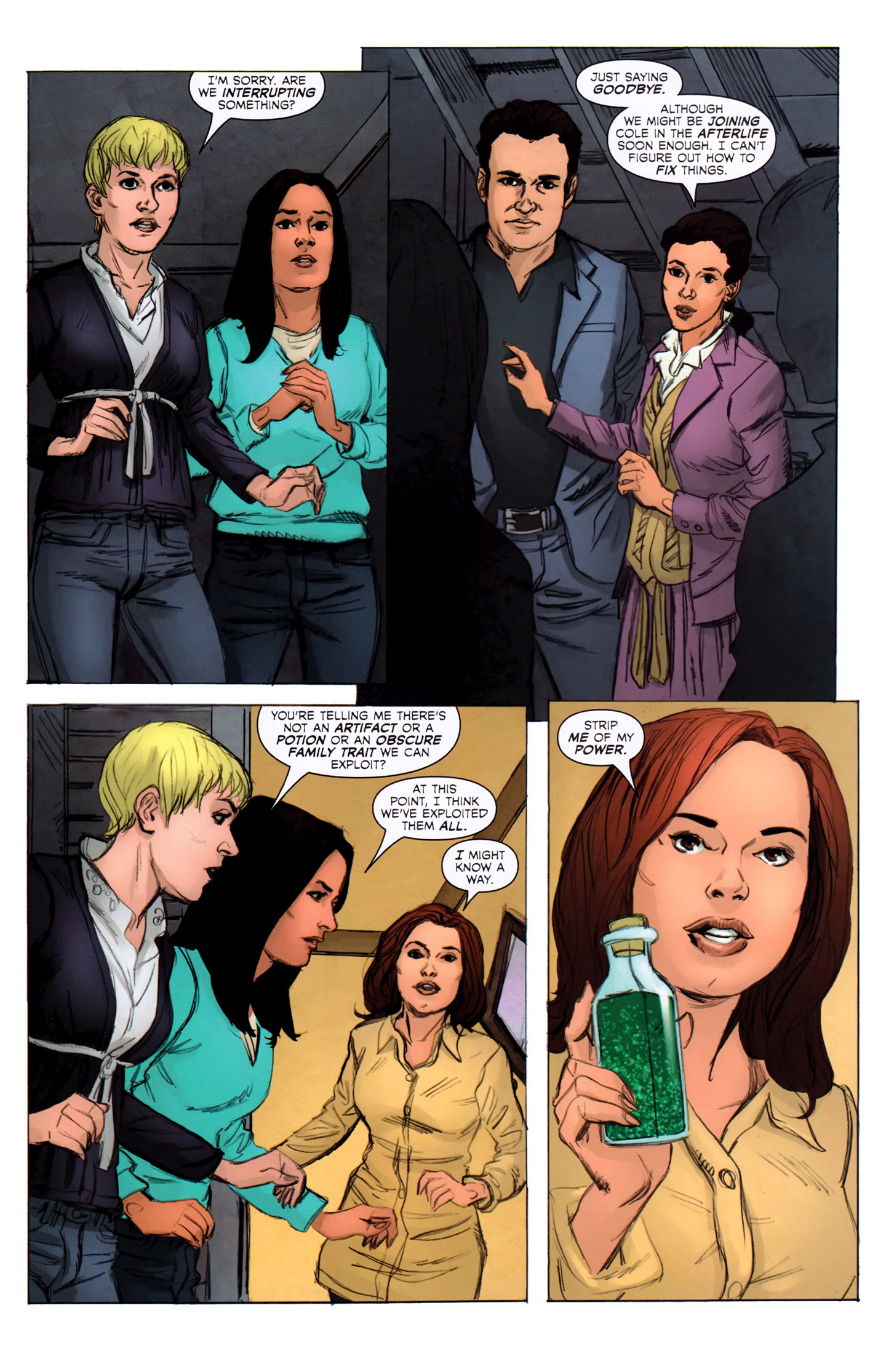 Read online Charmed comic -  Issue #18 - 18