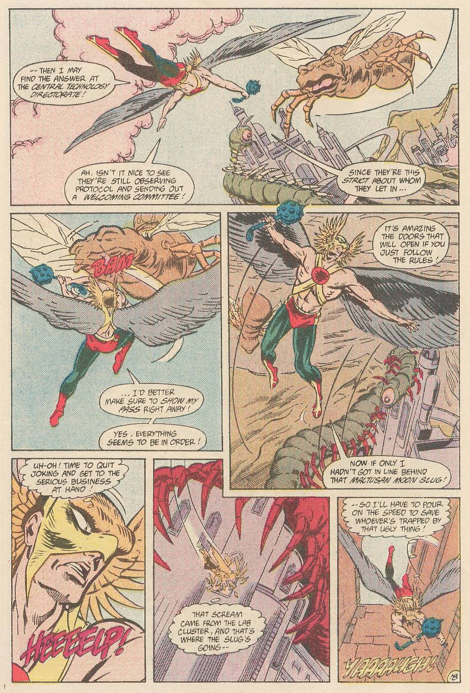 Hawkman (1986) Issue #12 #12 - English 19