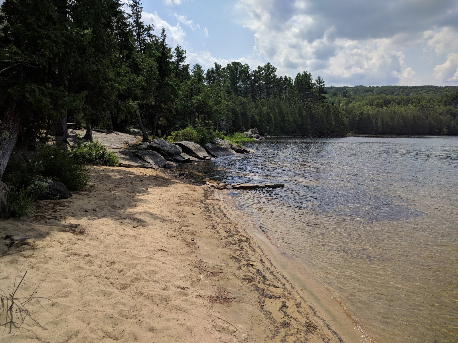 Cici Canoe Day Tripping Achray Access to Stratton Lake