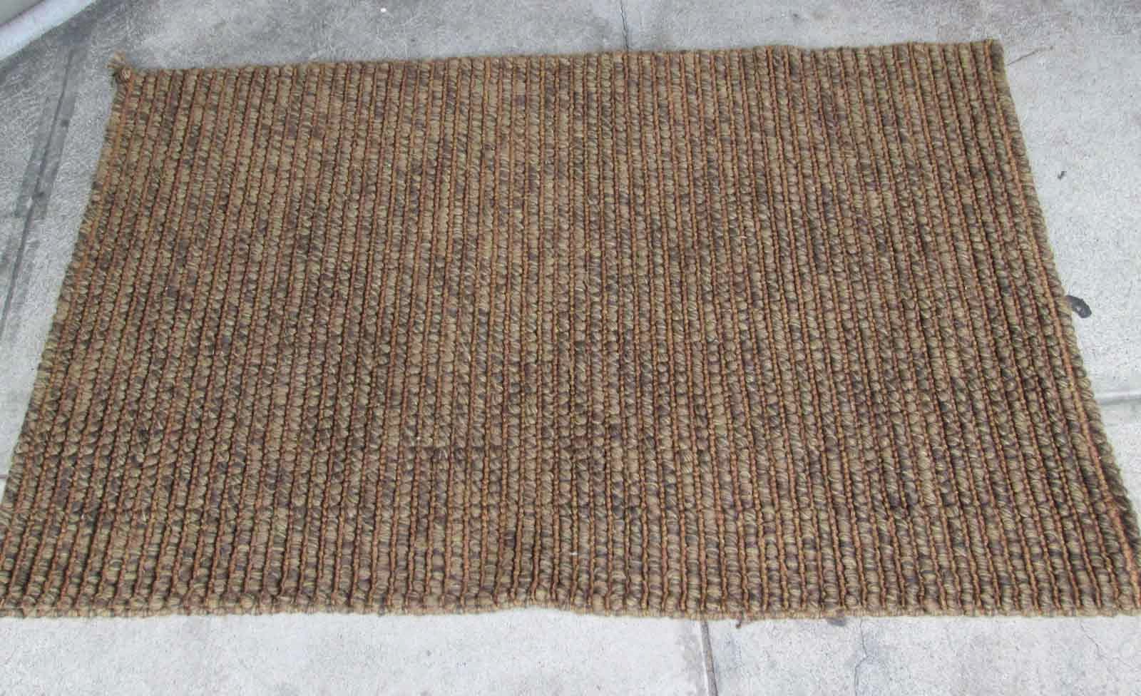 UHURU FURNITURE & COLLECTIBLES SOLD West Elm Amara 5x8 Jute Rug 50