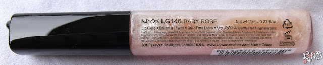 NYX  Mega Shine Lip Gloss  Baby Rose