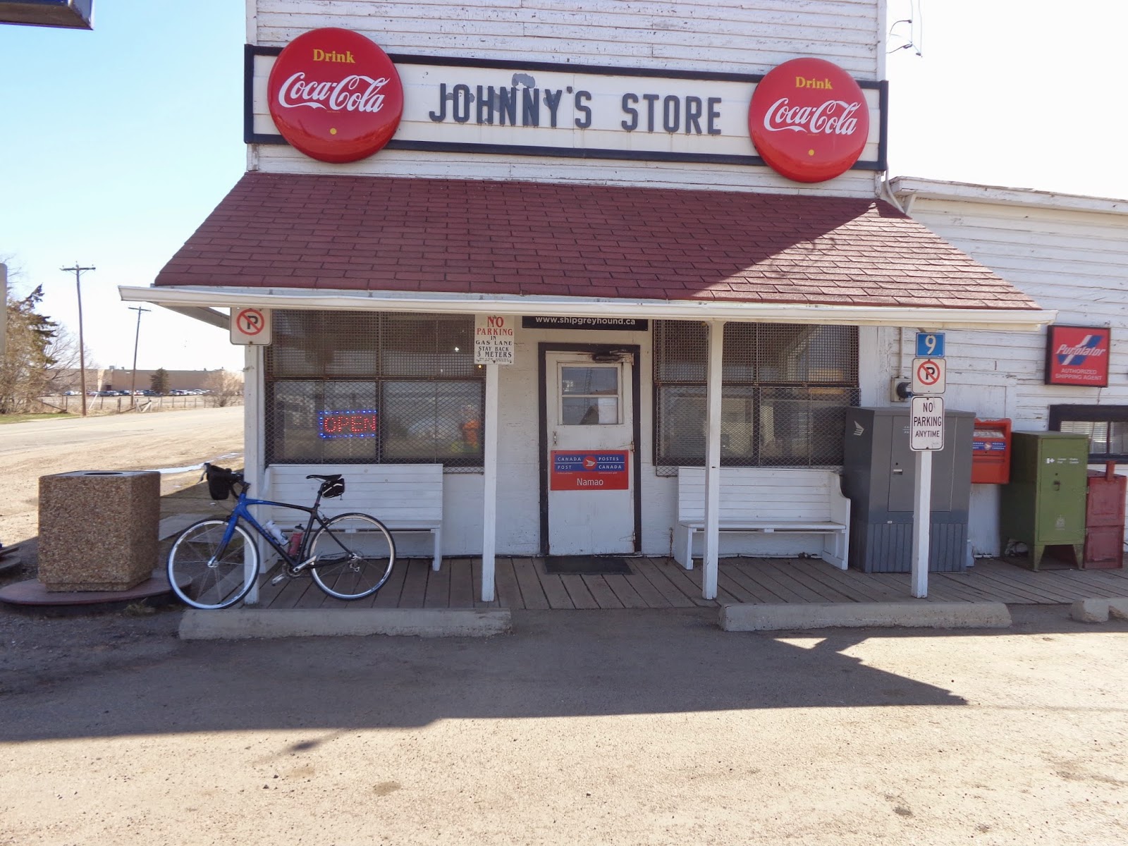 The Dusty Musette Pit Stops Johnny's Store