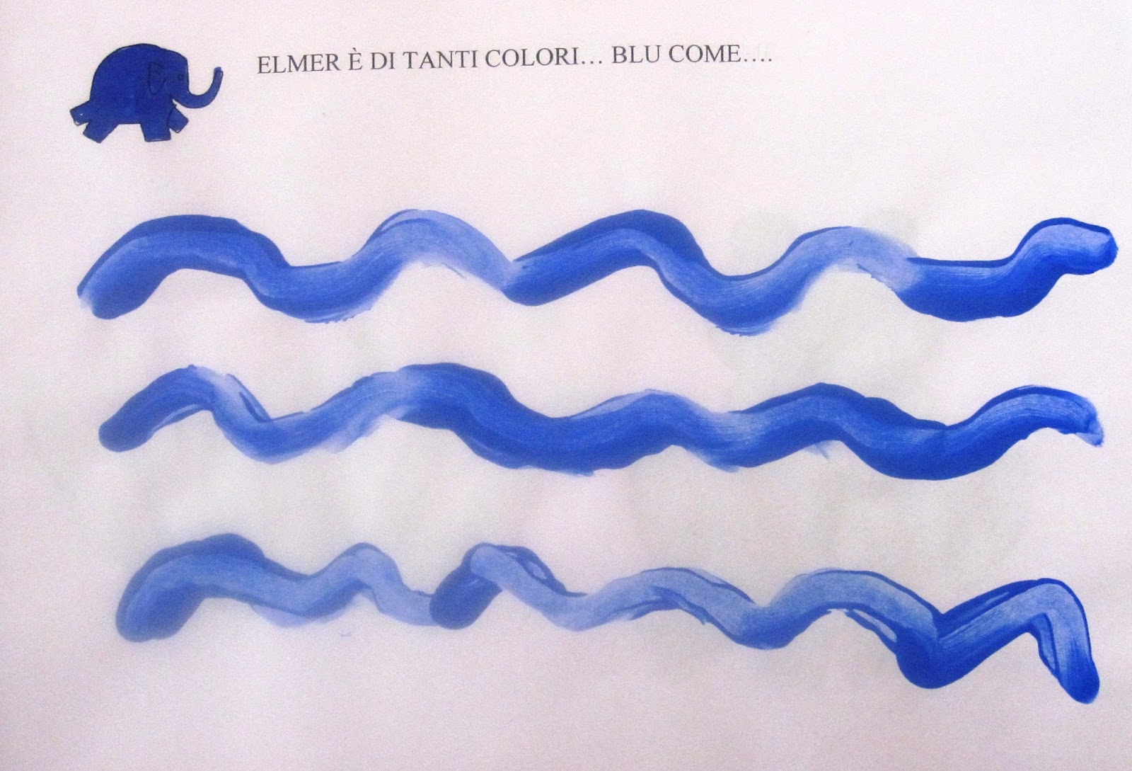 Maestra Mariangela: PROGETTO ACCOGLIENZA " ELMER L'ELEFANTE VARIOPINTO