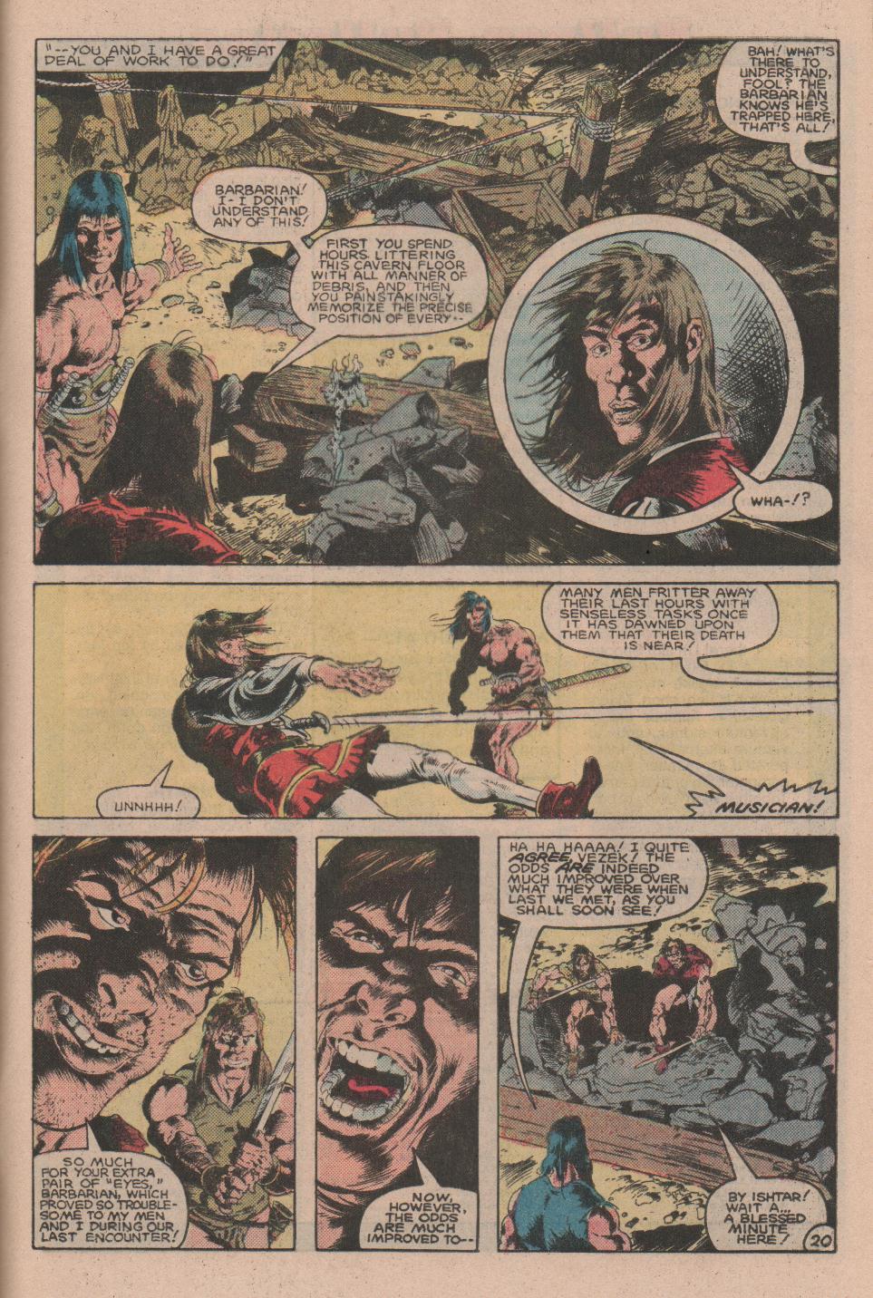 Read online Conan the Barbarian (1970) comic -  Issue #160 - 21