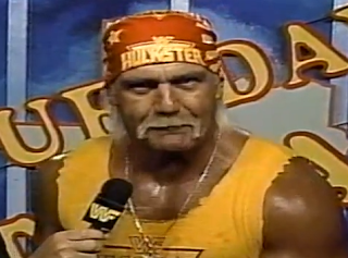 WWF / WWE - This Tuesday in Texas (1991) - Hulk Hogan cuts a pre-match promo against The Undertaker