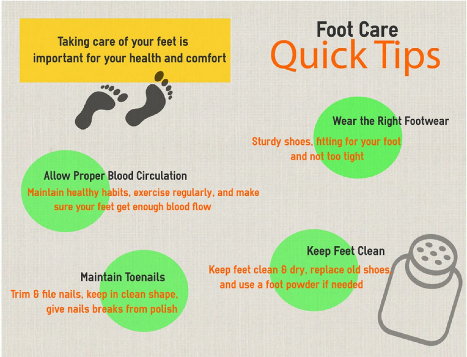 Keep Your Feet On The Ground