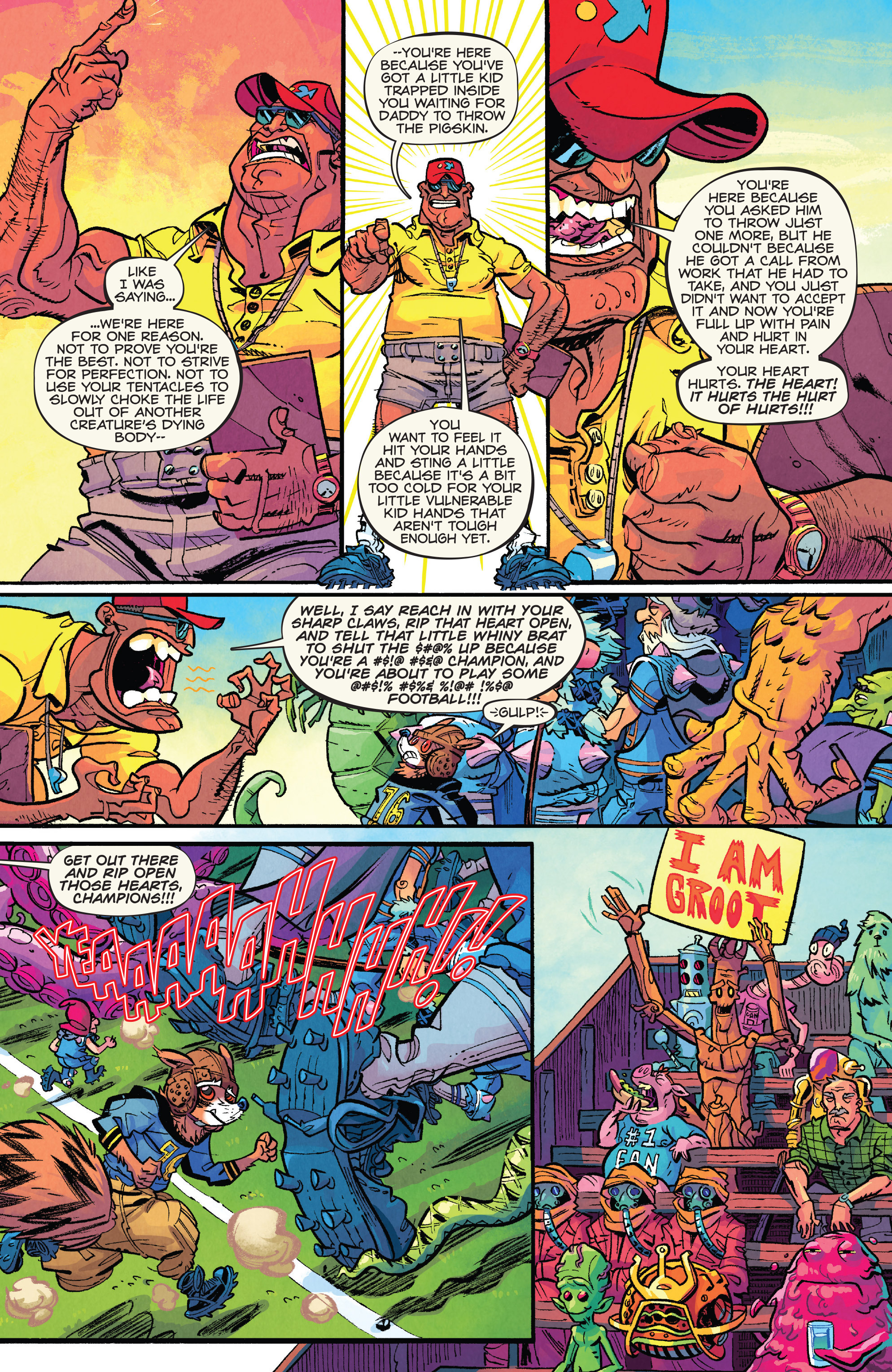 Read online Rocket Raccoon & Groot comic -  Issue #4 - 11
