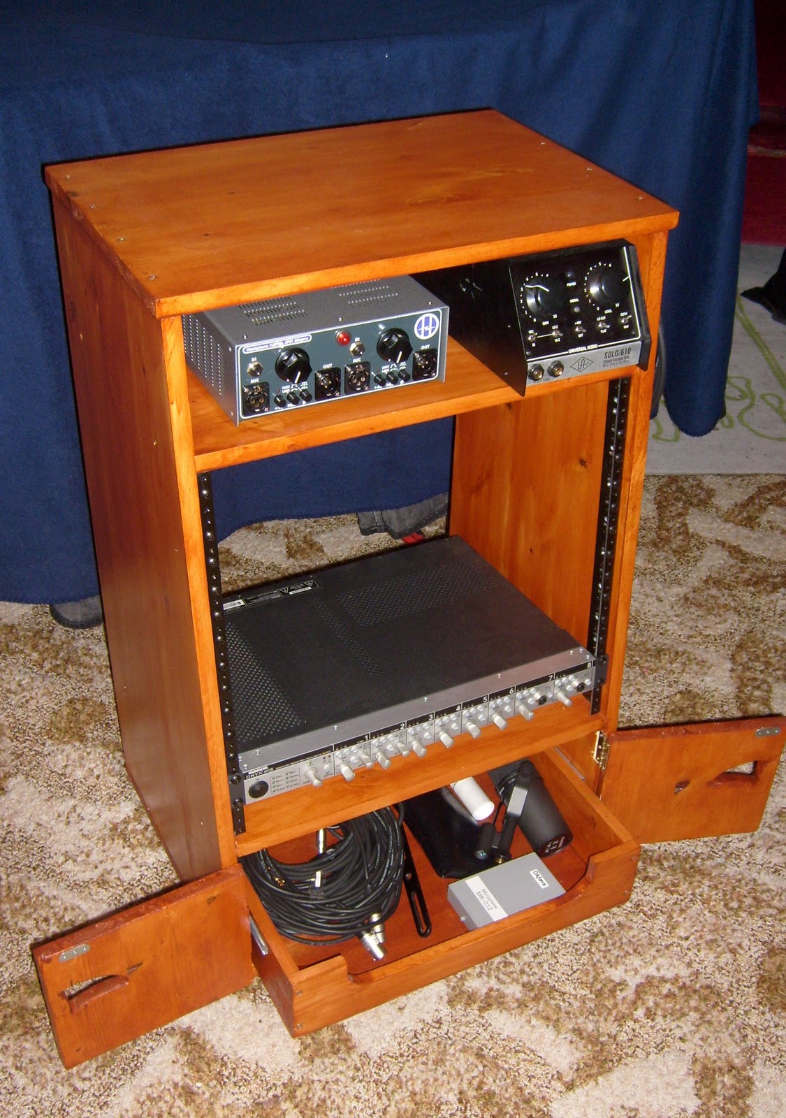 Geir's audio blog a 19" DIY Rack